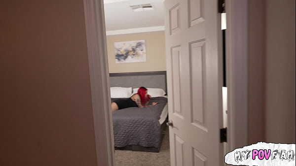 Bratty goth stepdaughter seduces big dick stepdad