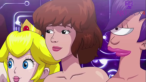 All toon characters sex fantasy (Pegg pete Cammy white Yoko littner Rogue Anna marie Lana kane Epril onil Velma Dinkley Harley Quinn Princess peach Leela from Futurama) Artisex4