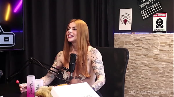 Sexo é entregar o óbvio, falou sobre o conteúdo perfeito, mostrou seus brinquedinhos e testou nos peitos – Ruiva Braba (SHEER/RED)